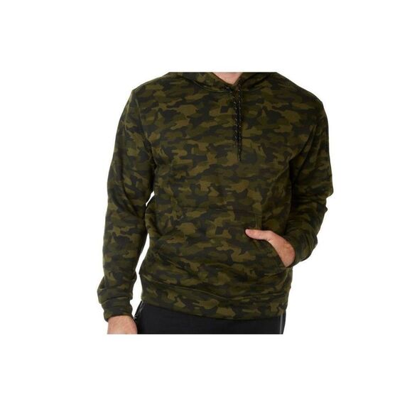 Spalding Men’s SMALL Camo Print Fleece Pullover Hoodie - Picture 8 of 9